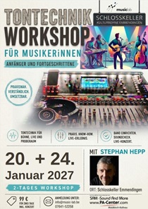Tontechnik Workshop mit Stephan Hepp